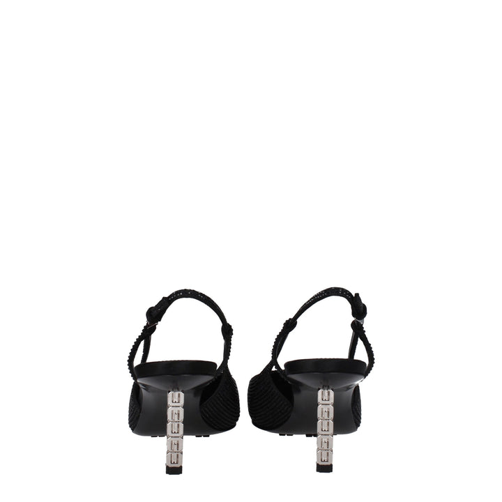 Black Fabric High Heel Pumps Givenchy