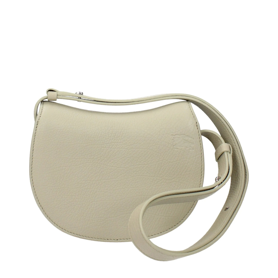 Green Leather Shoulder Bag Burberry