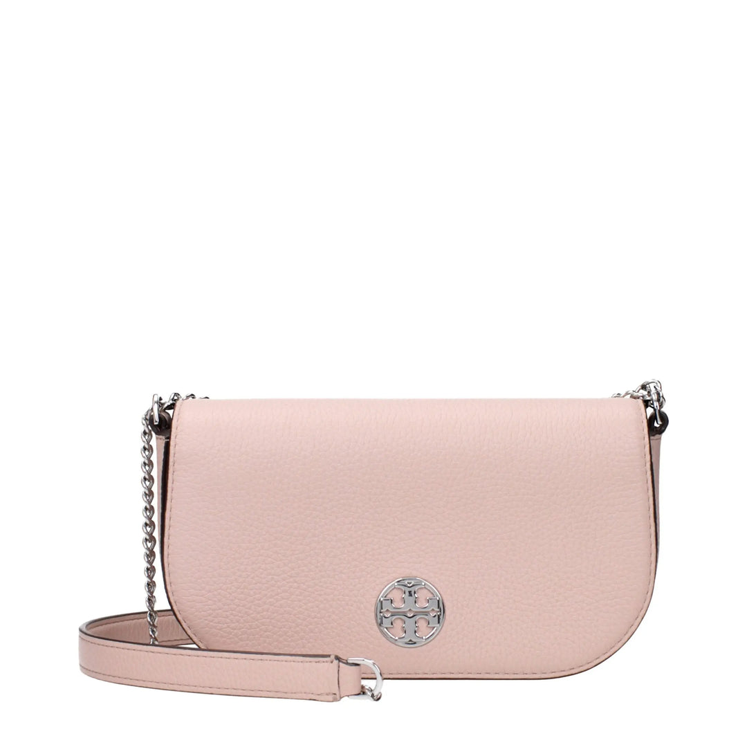 Pink Leather Crossbody Bag Tory Burch