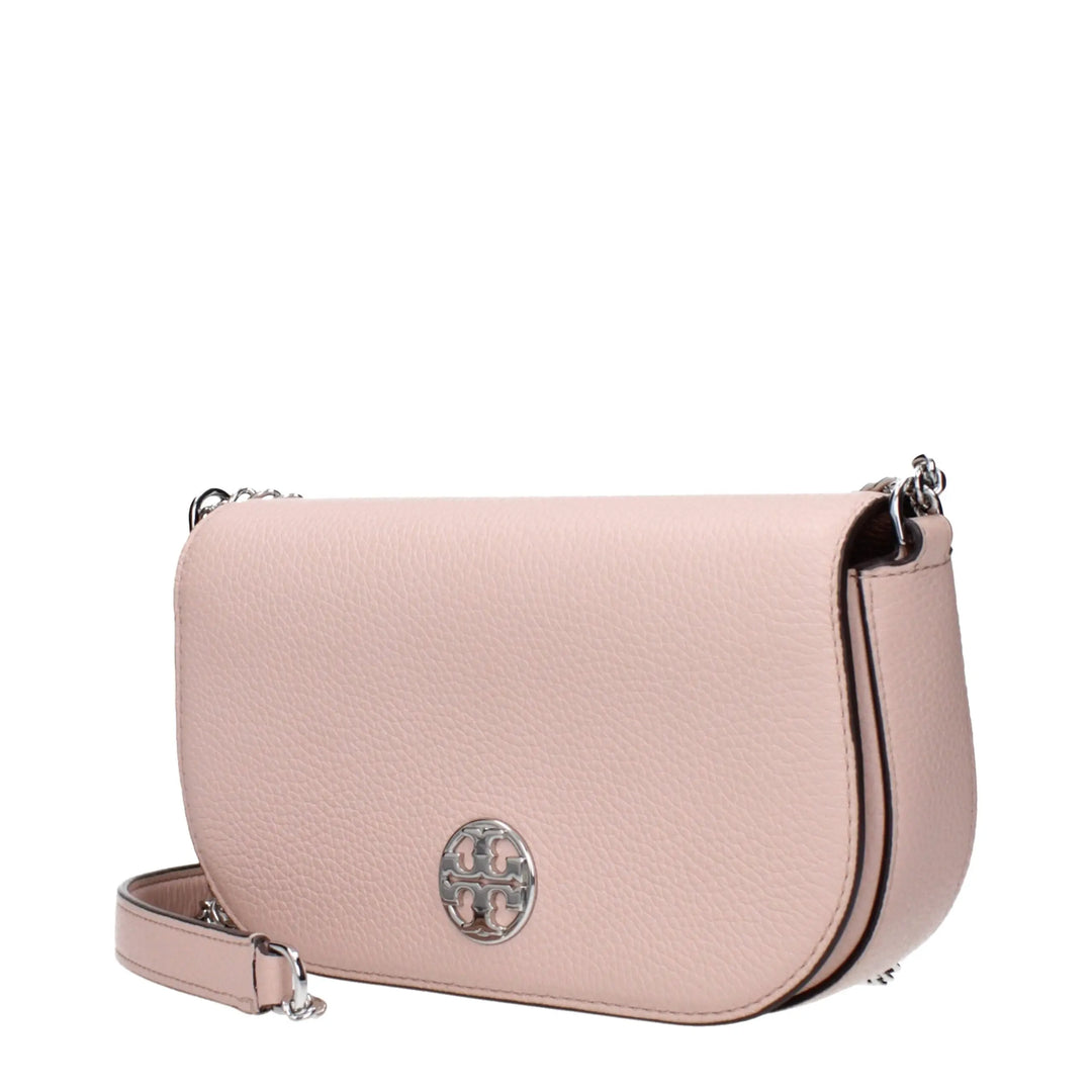 Pink Leather Crossbody Bag Tory Burch