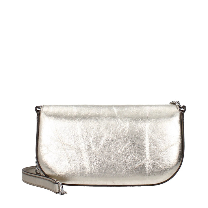 Gold Leather Crossbody Bag Tory Burch
