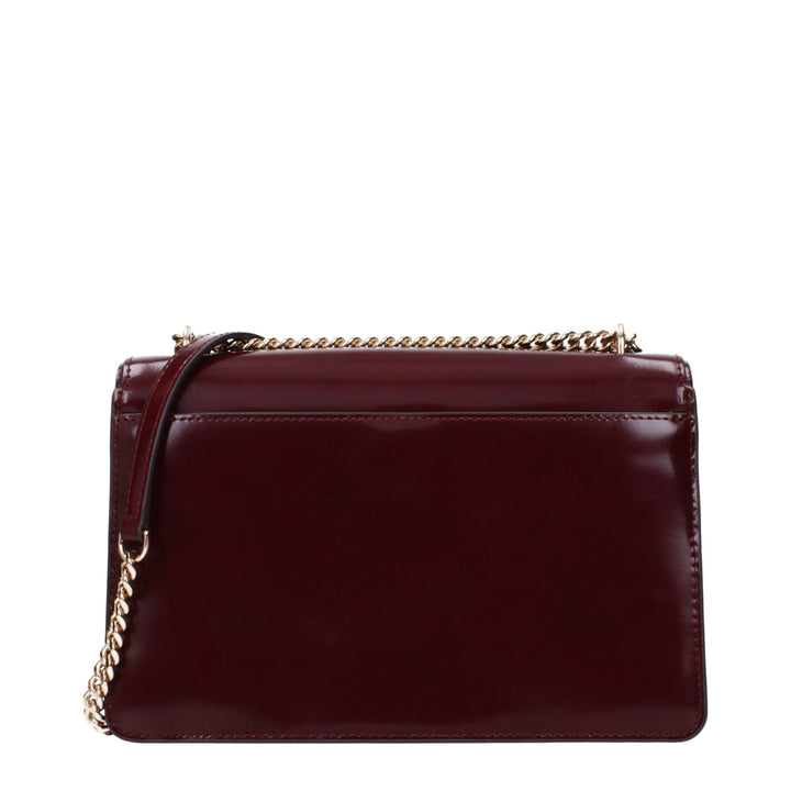 Red Leather Crossbody Bag Tory Burch