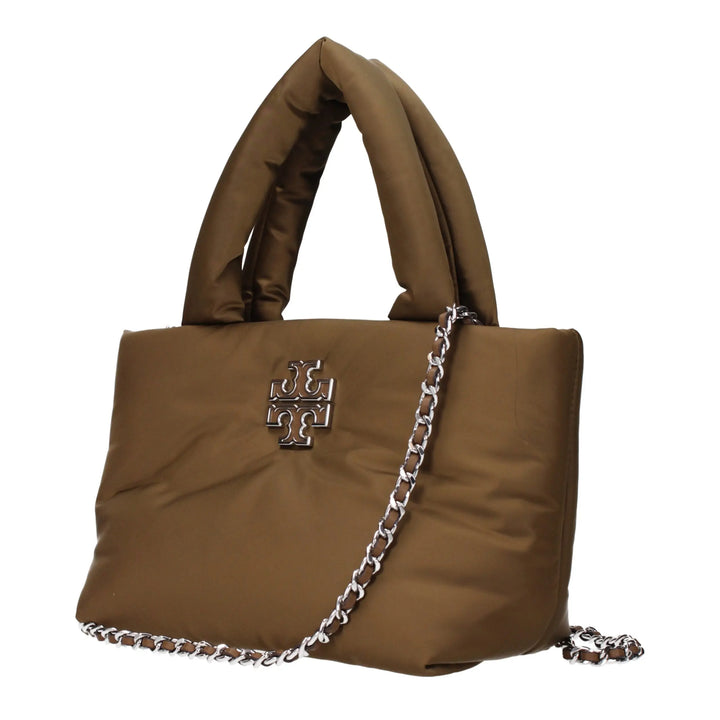 Brown Fabric Handbag Tory Burch