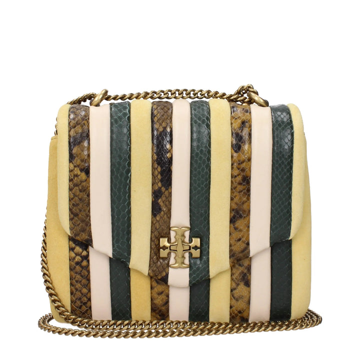 Yellow Leather Shoulder Bag Tory Burch