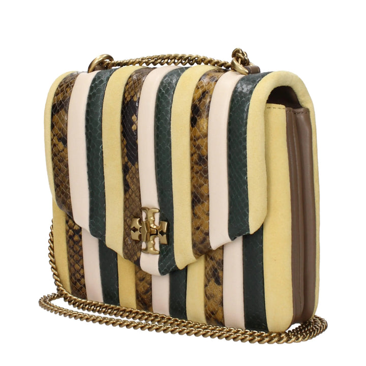 Yellow Leather Shoulder Bag Tory Burch