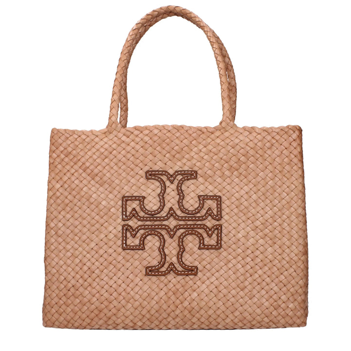 Pink Leather Shoulder Bag Tory Burch