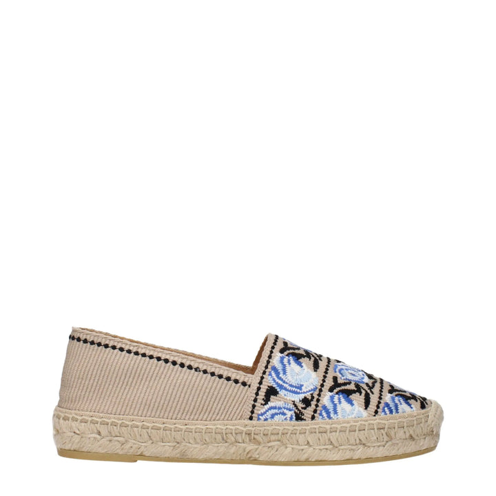 Beige Fabric Espadrilles Prada