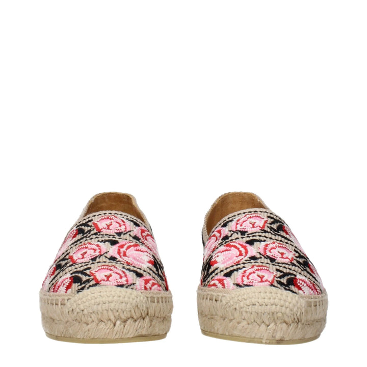 Beige Fabric Espadrilles Prada