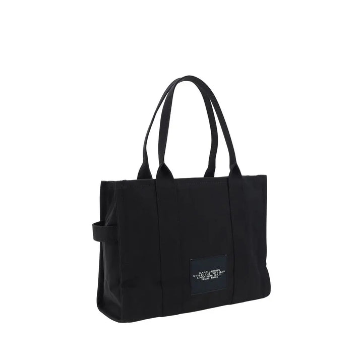 Black Cotton Shoulder Bag Marc Jacobs