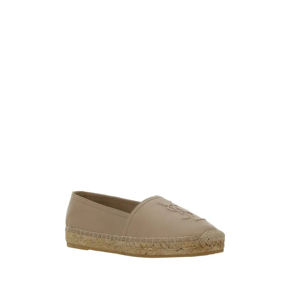 Brown Lamb Ovis Aries Aries Espadrilles Saint Laurent