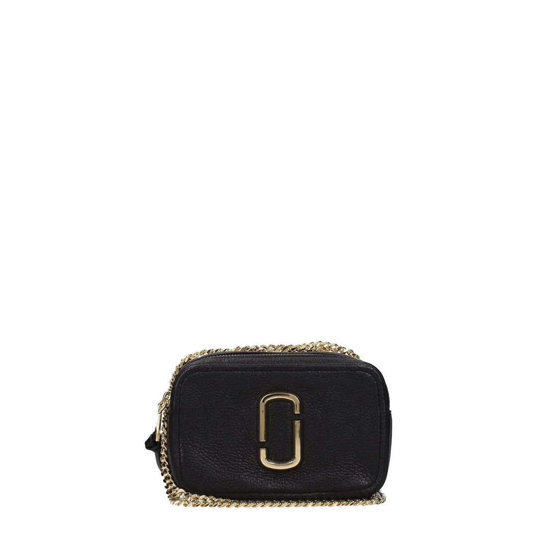 Black Leather Crossbody Bag Marc Jacobs