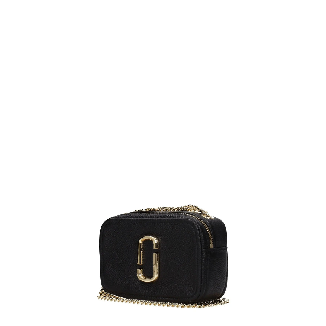 Black Leather Crossbody Bag Marc Jacobs