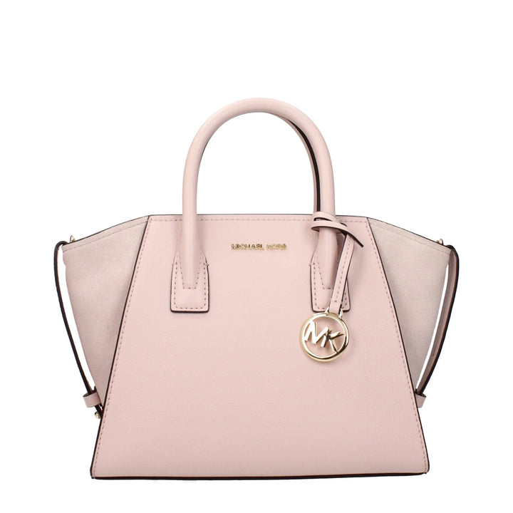 Pink Leather Handbag Michael Kors