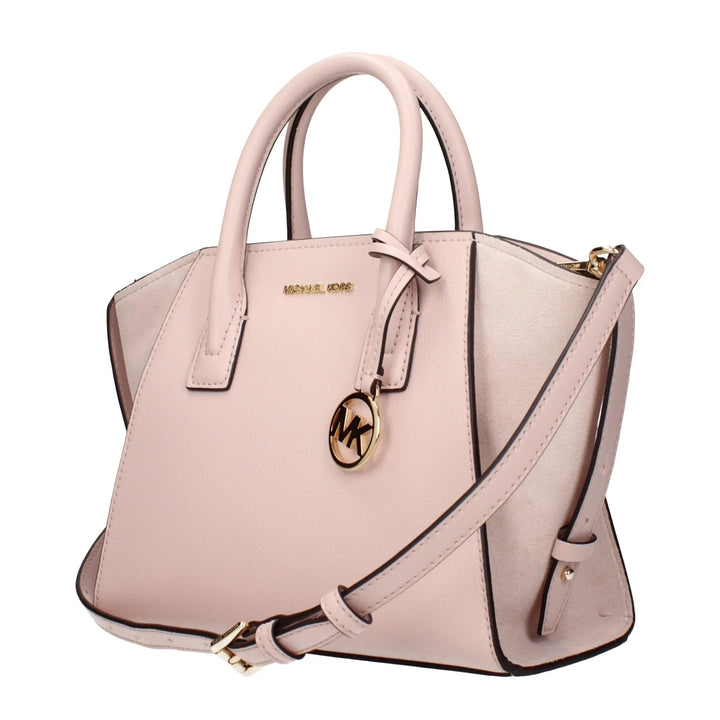 Pink Leather Handbag Michael Kors