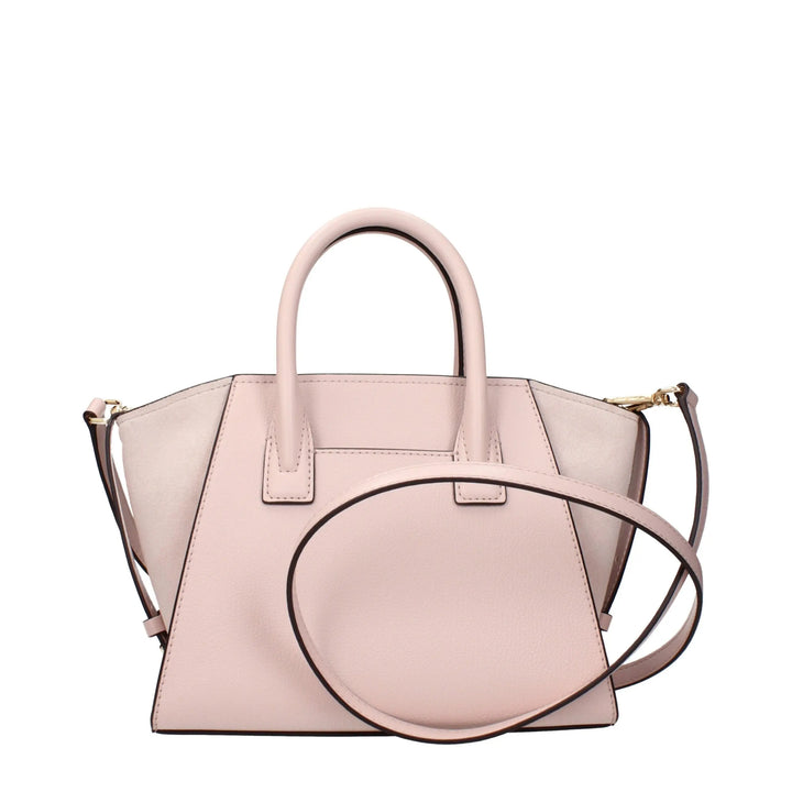 Pink Leather Handbag Michael Kors