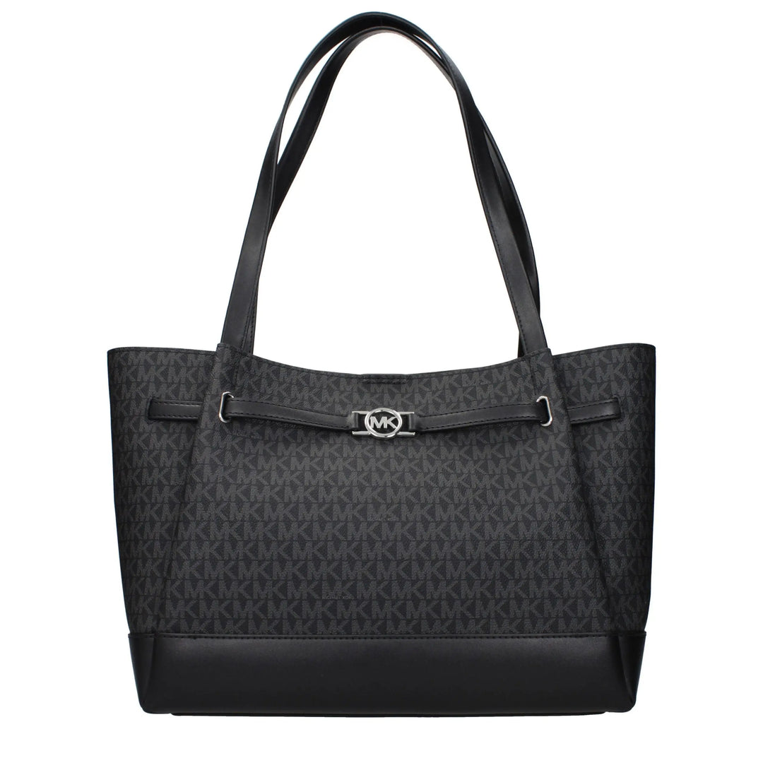 Black Fabric Shoulder Bag Michael Kors