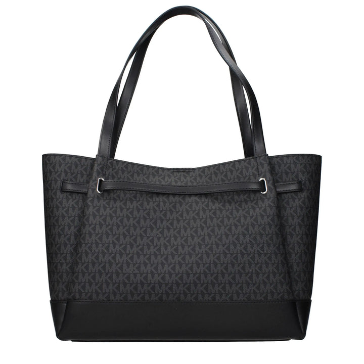 Black Fabric Shoulder Bag Michael Kors