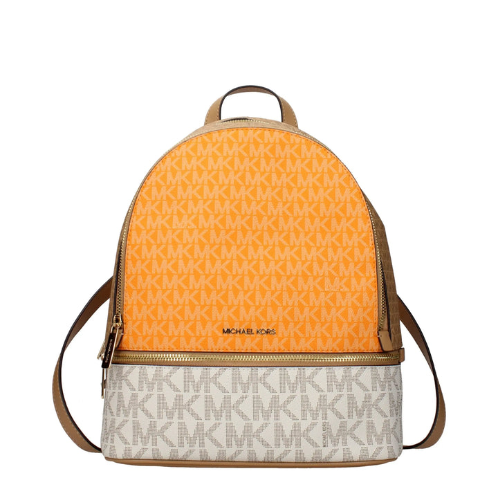 Beige Fabric Backpack Michael Kors