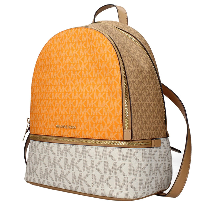 Beige Fabric Backpack Michael Kors