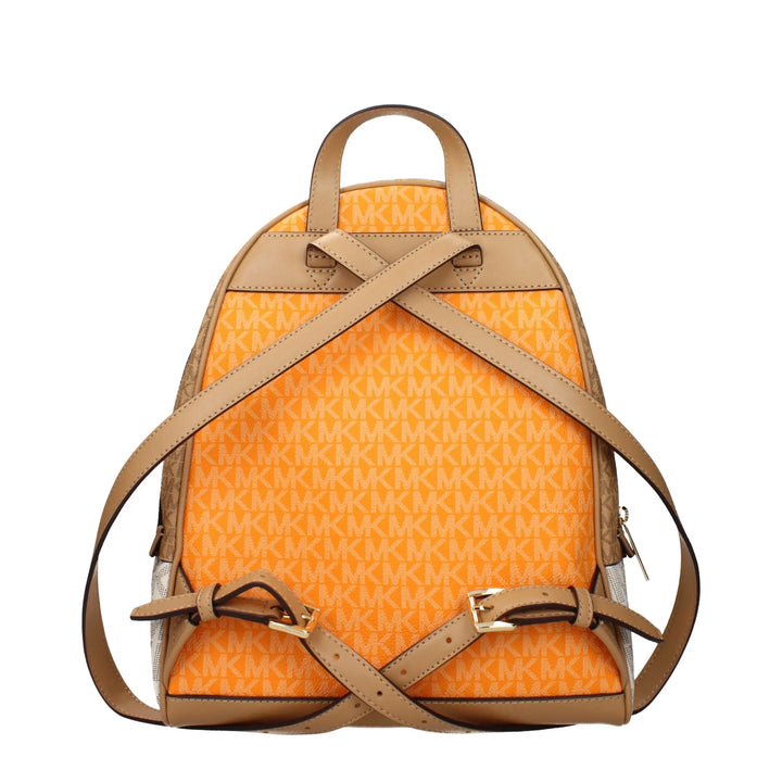 Beige Fabric Backpack Michael Kors