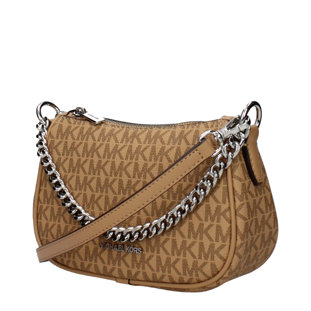 Brown Fabric Handbag Michael Kors