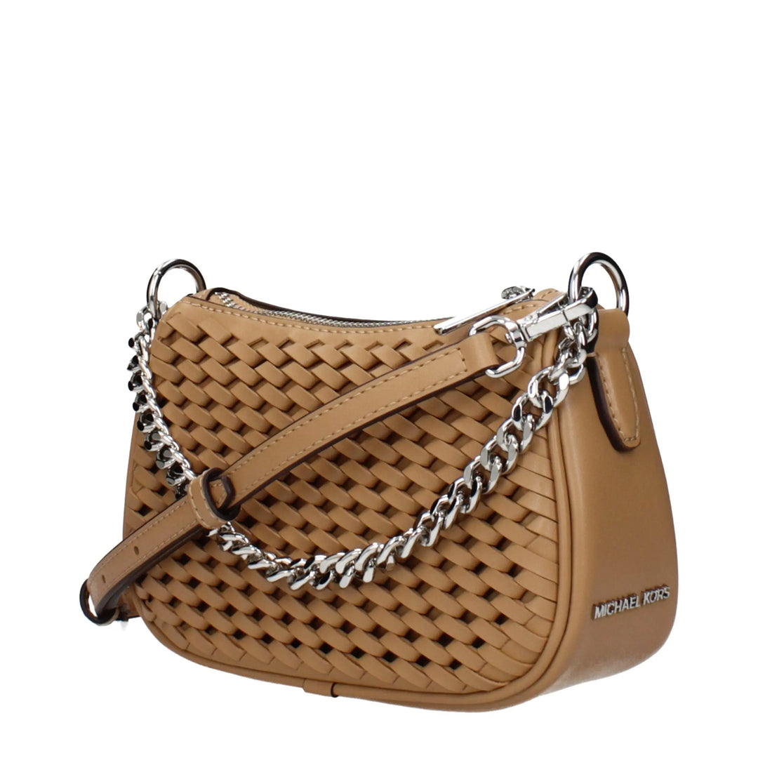 Brown Leather Handbag Michael Kors