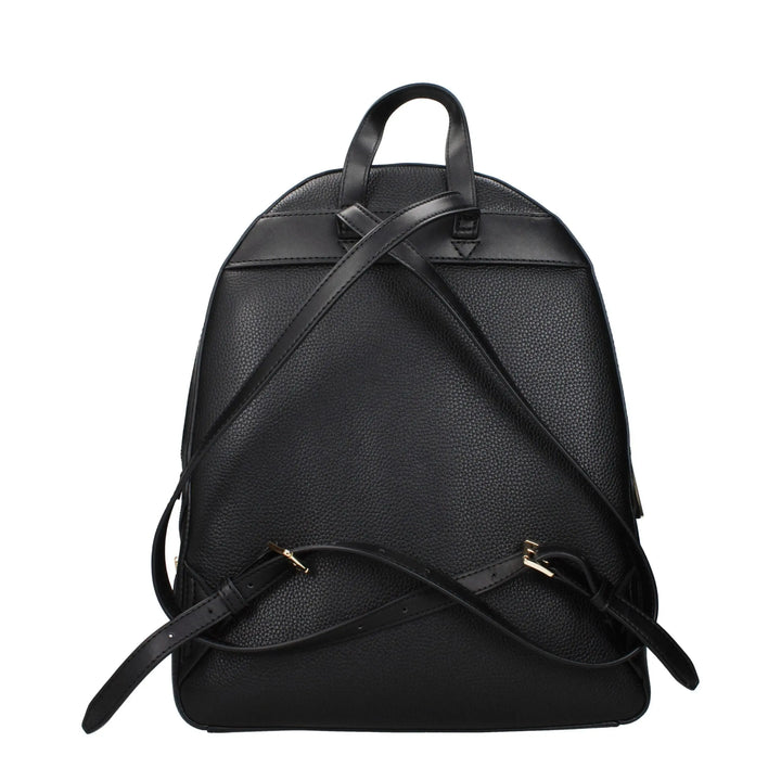 Black Leather Backpack Michael Kors
