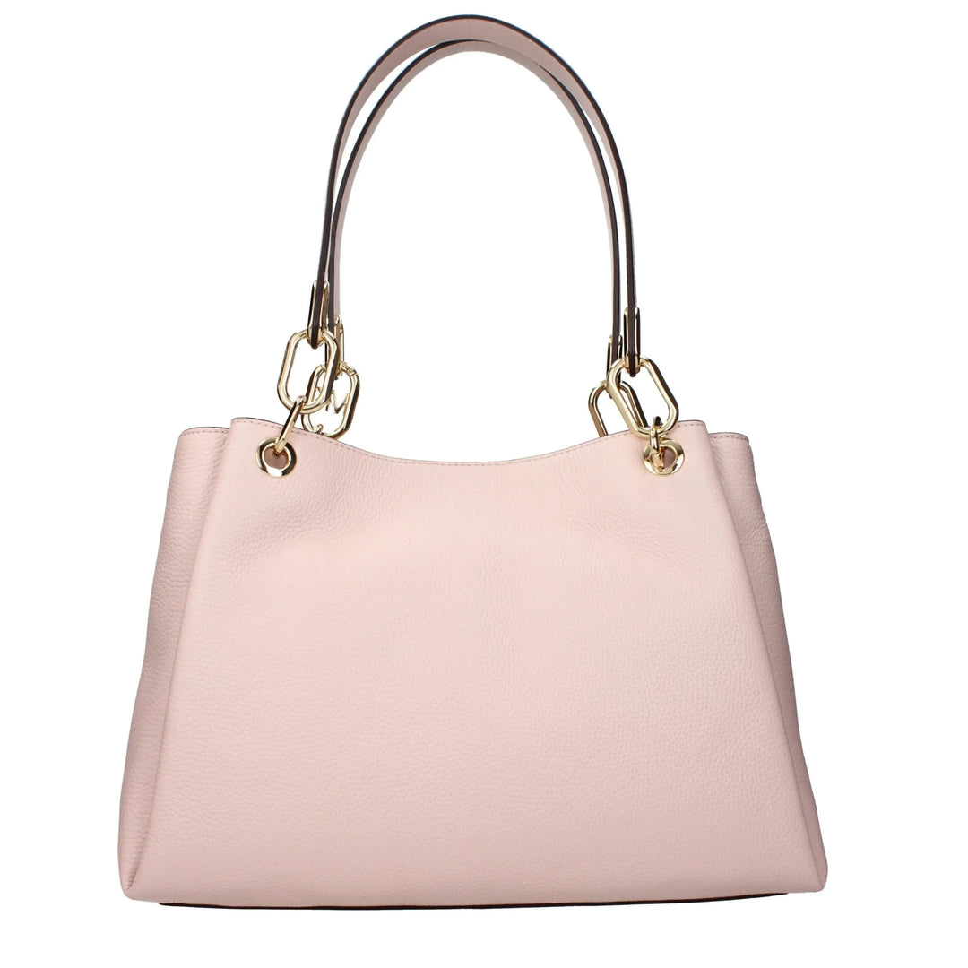 Pink Leather Shoulder Bag Michael Kors