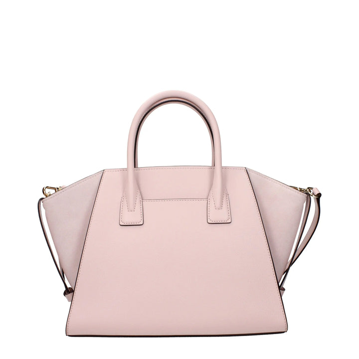 Pink Leather Handbag Michael Kors