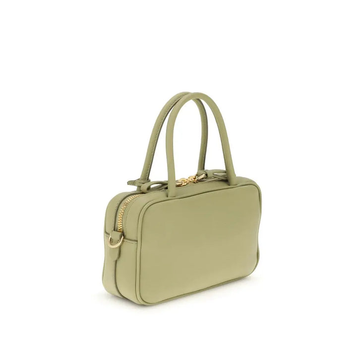 Bicolor Calf Leather Bos Taurus Handbag Prada