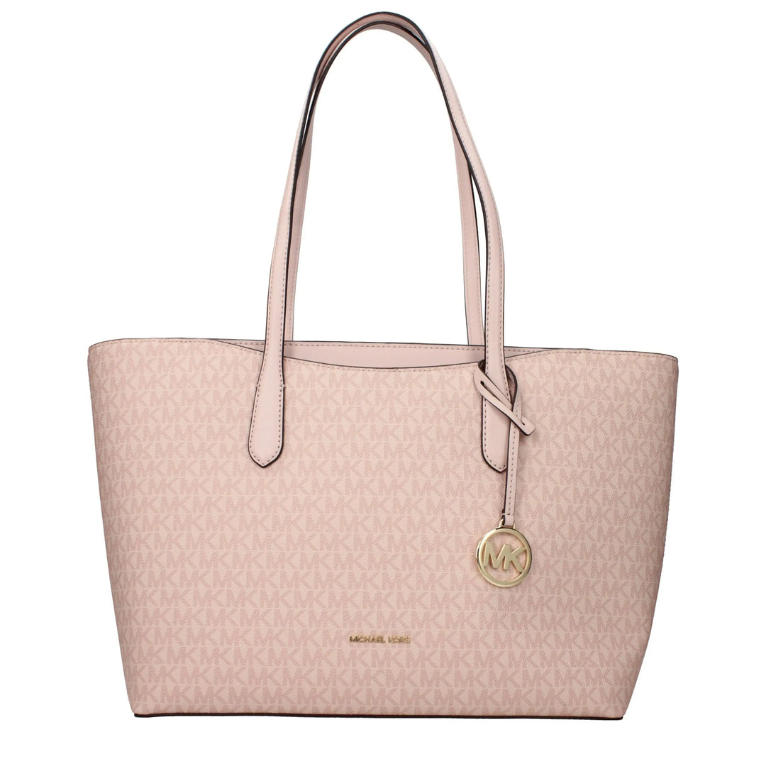 Pink Fabric Shoulder Bag Michael Kors