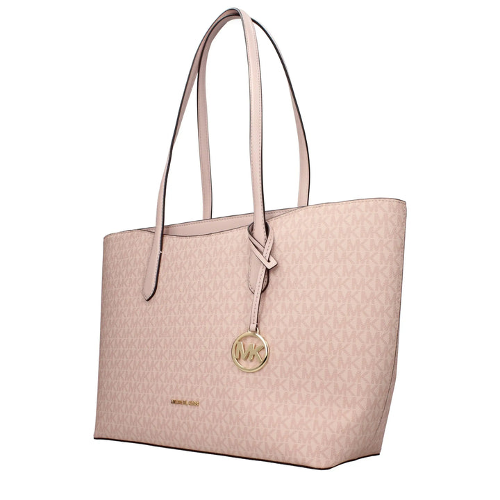 Pink Fabric Shoulder Bag Michael Kors