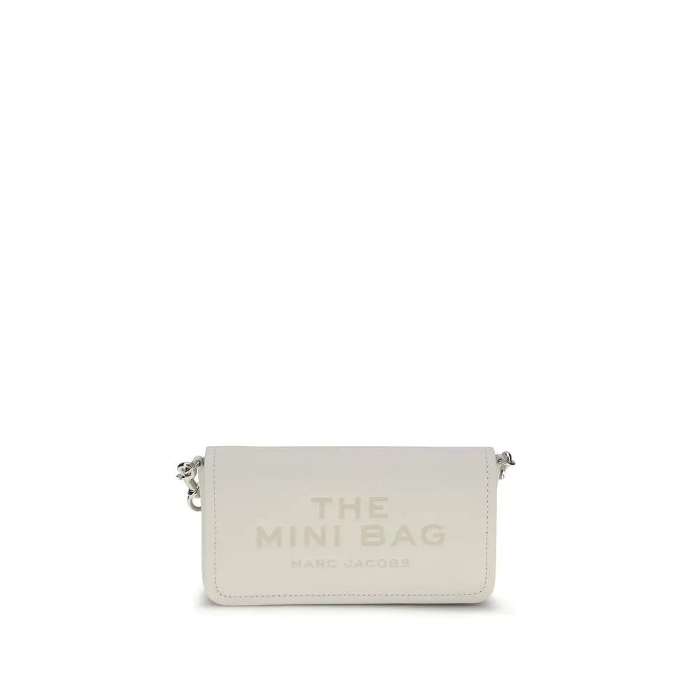 White Calf Leather Bos Taurus Shoulder Bag Marc Jacobs