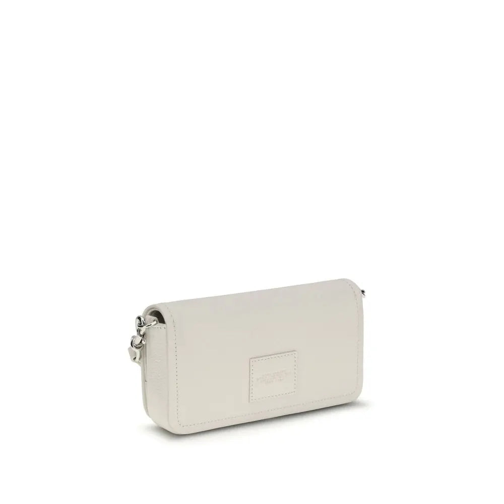 White Calf Leather Bos Taurus Shoulder Bag Marc Jacobs