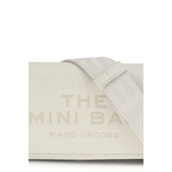 White Calf Leather Bos Taurus Shoulder Bag Marc Jacobs