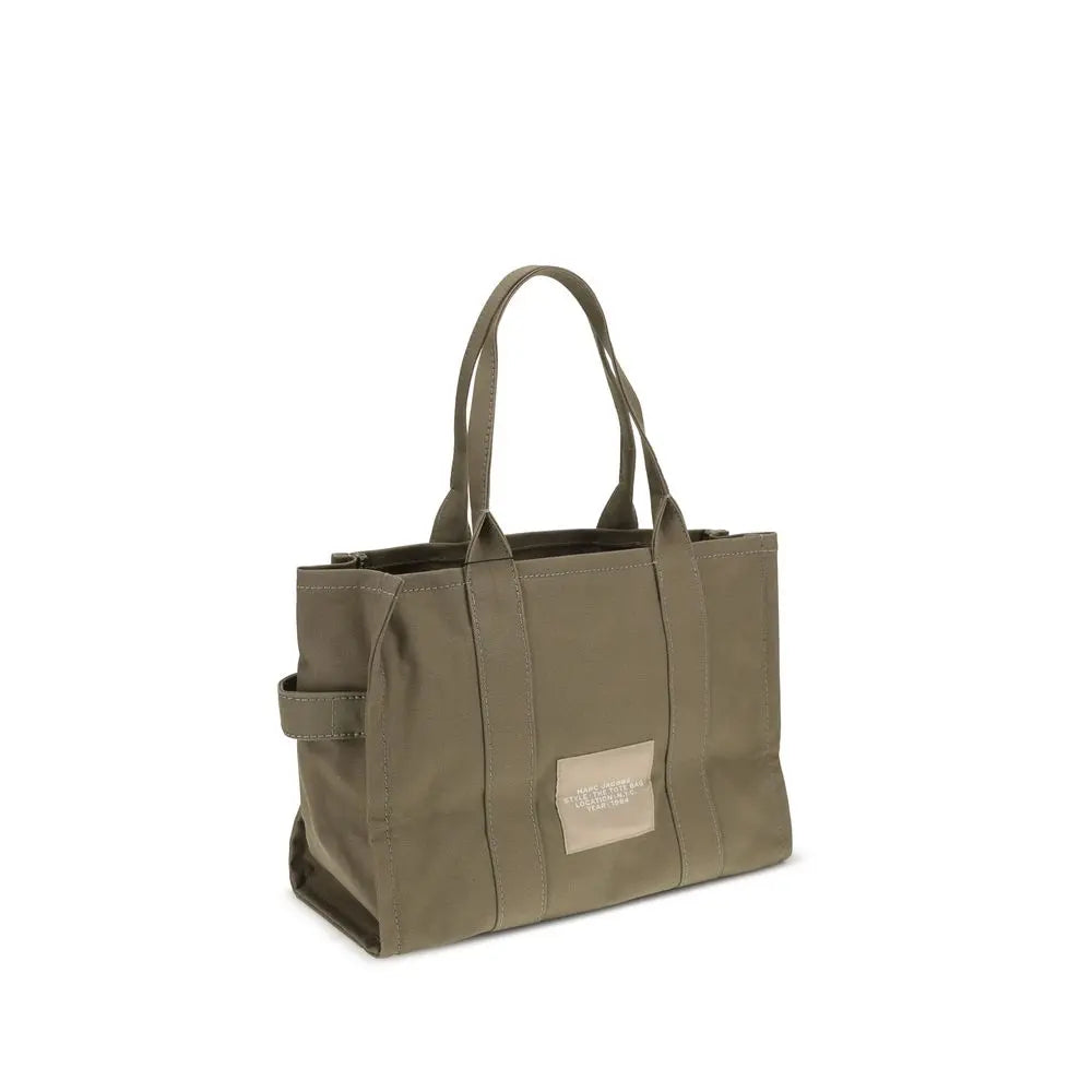 Bicolor Cotton Shoulder Bag Marc Jacobs