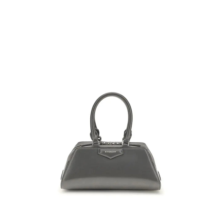 Gray Calf Leather Bos Taurus Shoulder Bag Givenchy