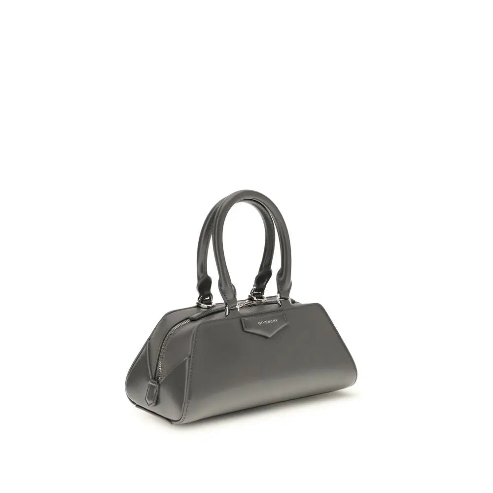 Gray Calf Leather Bos Taurus Shoulder Bag Givenchy