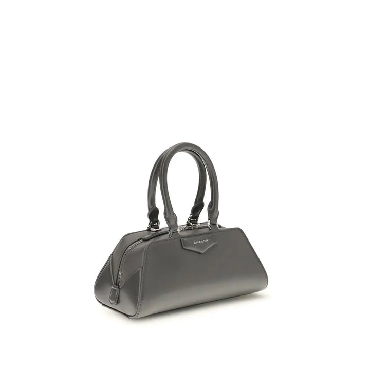 Gray Calf Leather Bos Taurus Shoulder Bag Givenchy