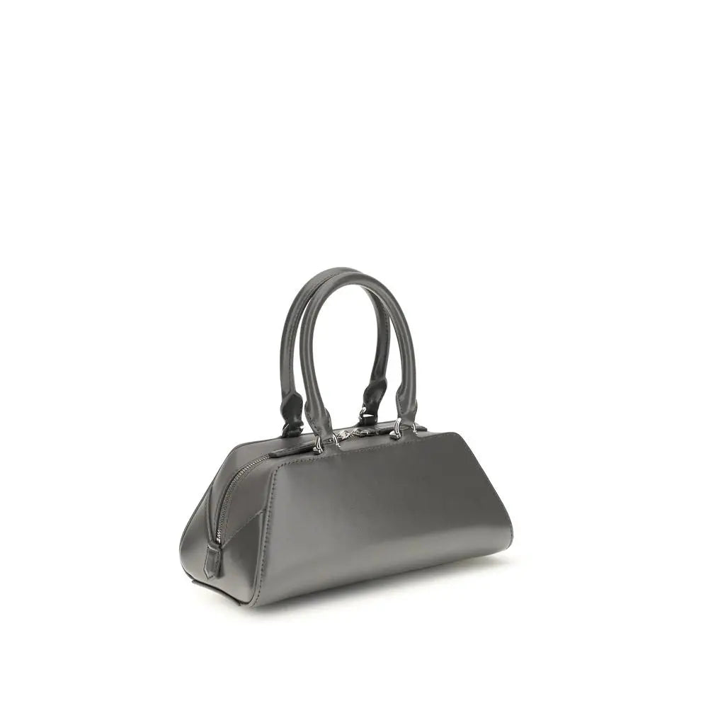 Gray Calf Leather Bos Taurus Shoulder Bag Givenchy