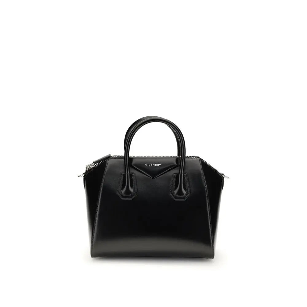 Black Calf Leather Bos Taurus Handbag Givenchy