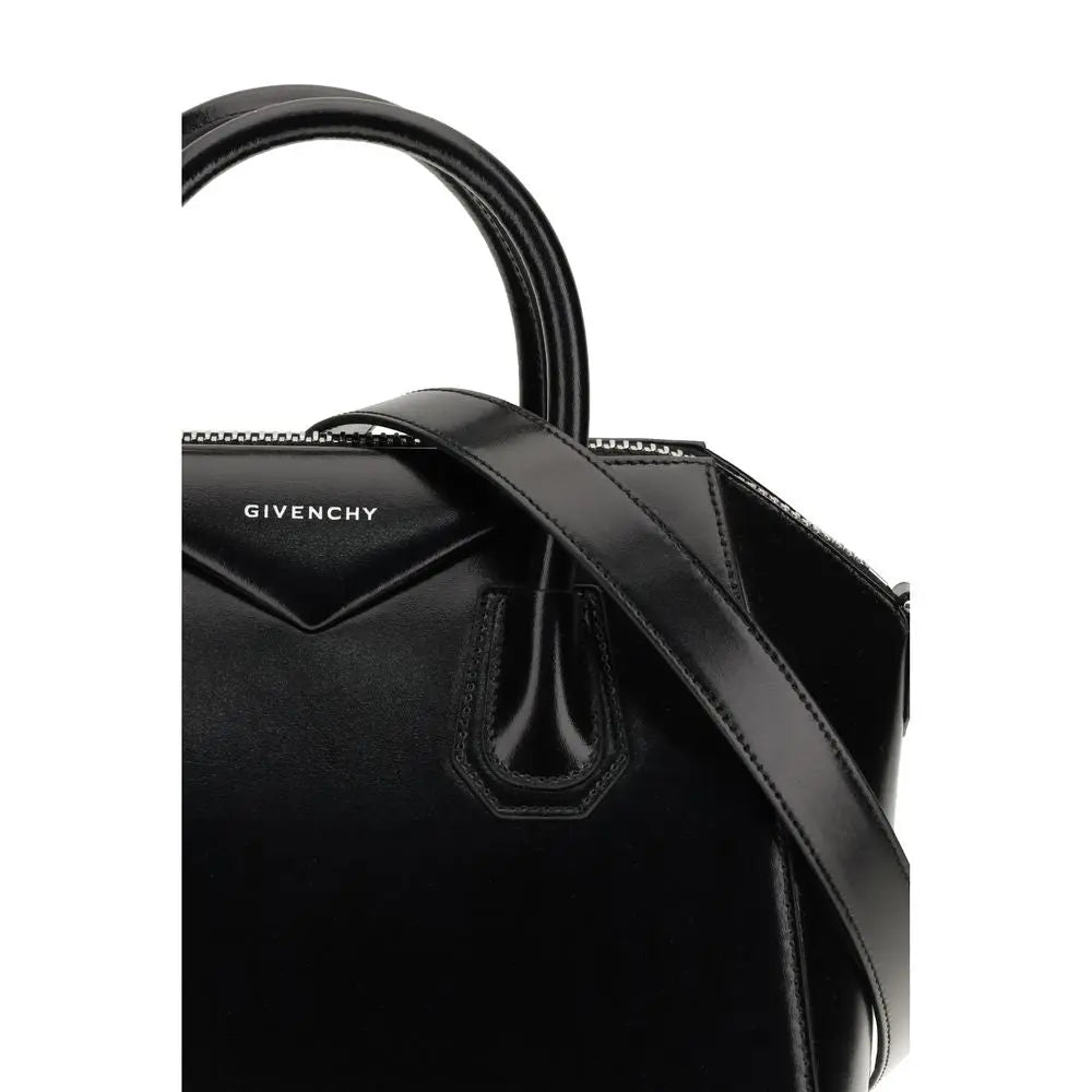 Black Calf Leather Bos Taurus Handbag Givenchy