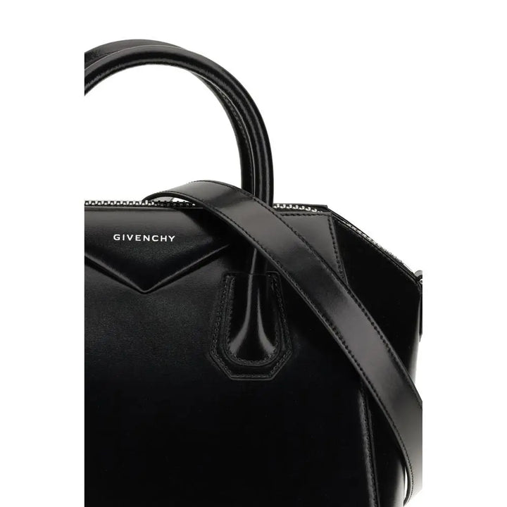 Black Calf Leather Bos Taurus Handbag Givenchy