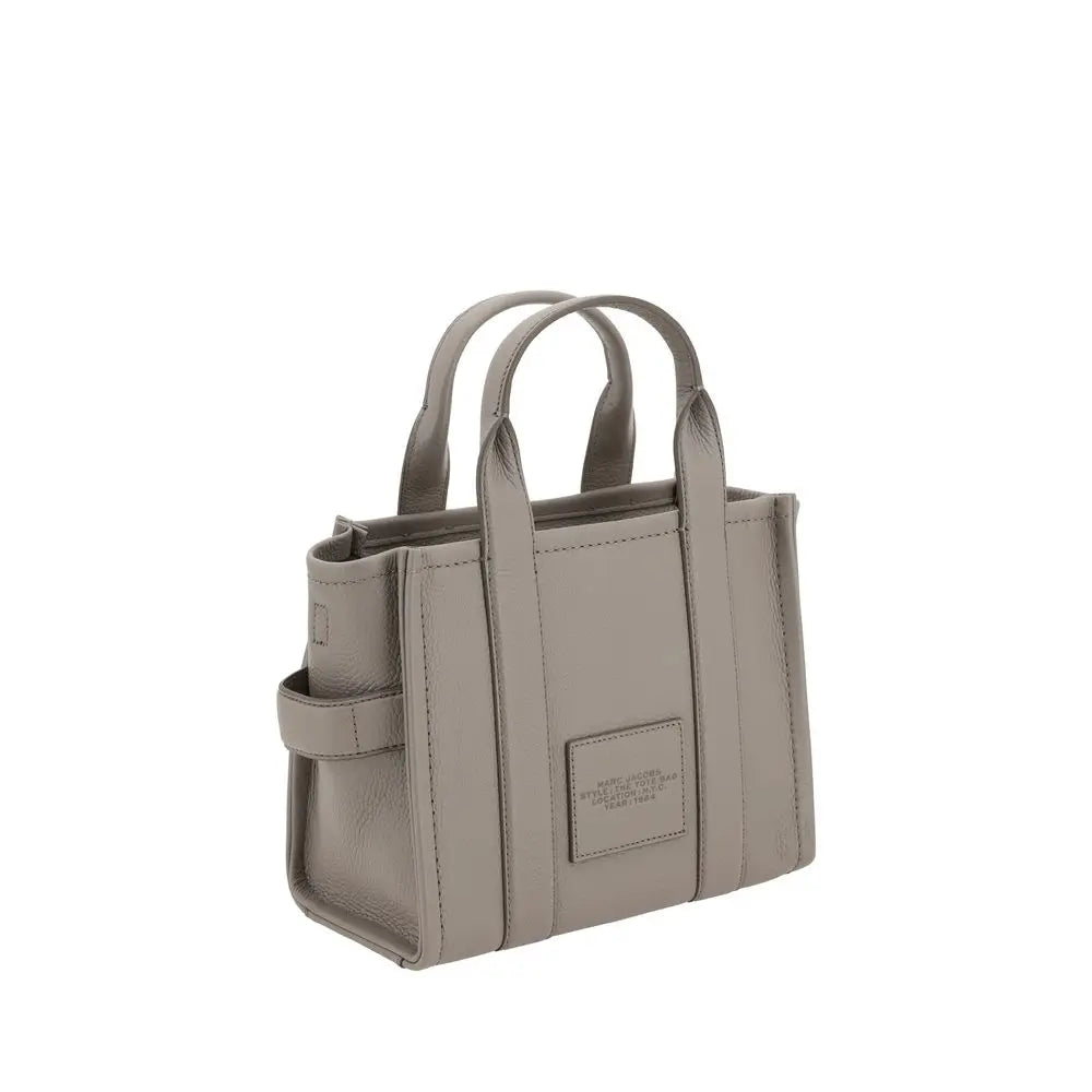 Gray Calf Leather Bos Taurus Handbag Marc Jacobs