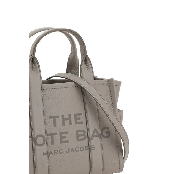 Gray Calf Leather Bos Taurus Handbag Marc Jacobs