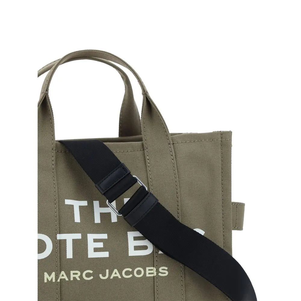 Brown Cotton Handbag Marc Jacobs
