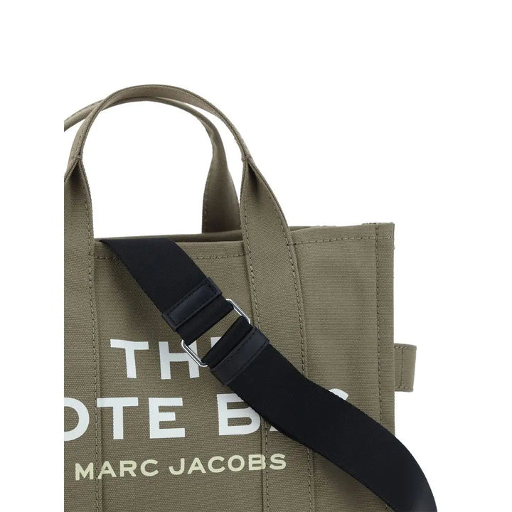 Brown Cotton Handbag Marc Jacobs