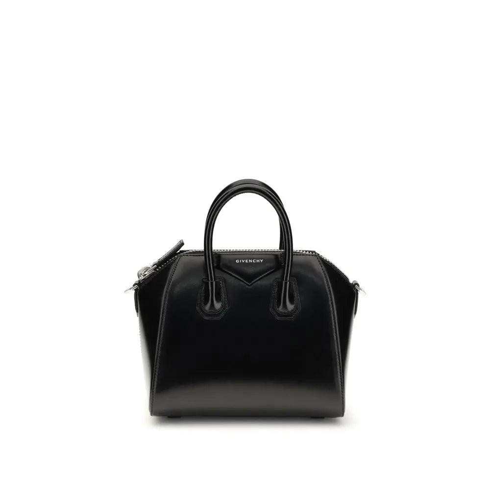 Black Calf Leather Bos Taurus Handbag Givenchy