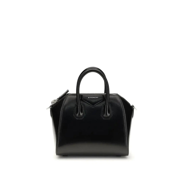 Black Calf Leather Bos Taurus Handbag Givenchy