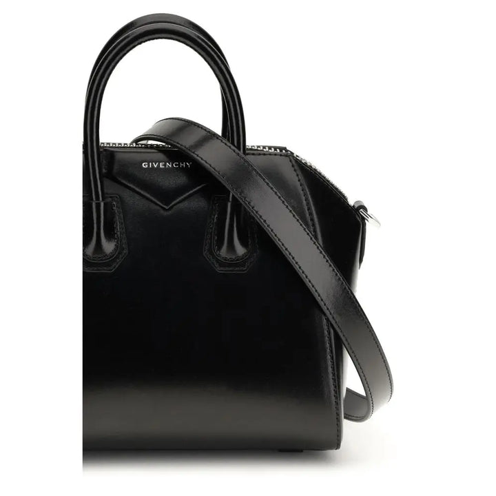 Black Calf Leather Bos Taurus Handbag Givenchy